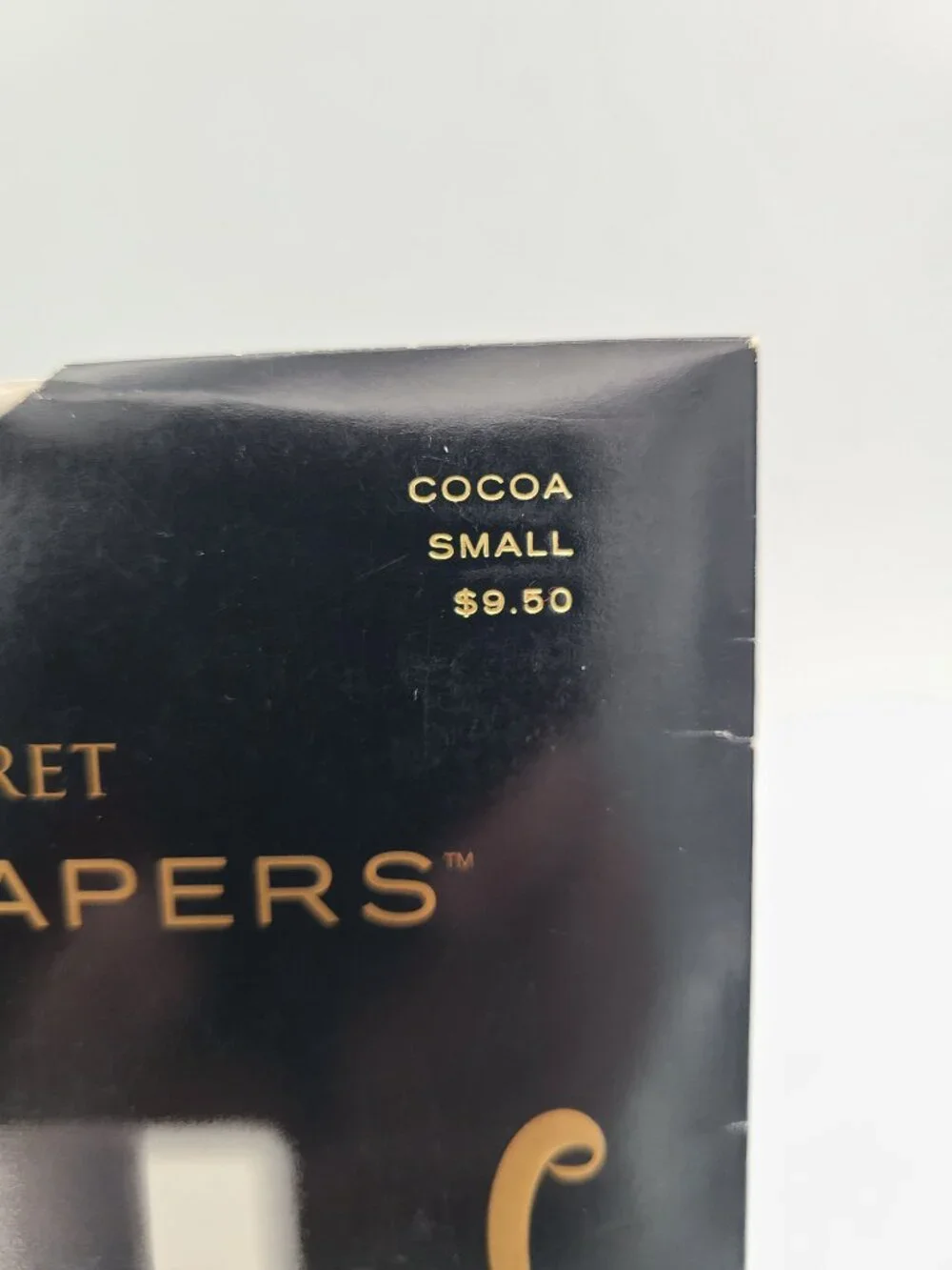 Vintage Victoria's Secret Sensual Shapers Pantyhose Cocoa Small NIP